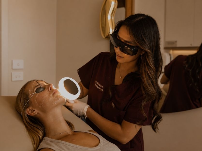 Lumecca IPL treatment for pigmentation, sun damage and skin rejuvenation at Sisä Skincare Northern Beaches