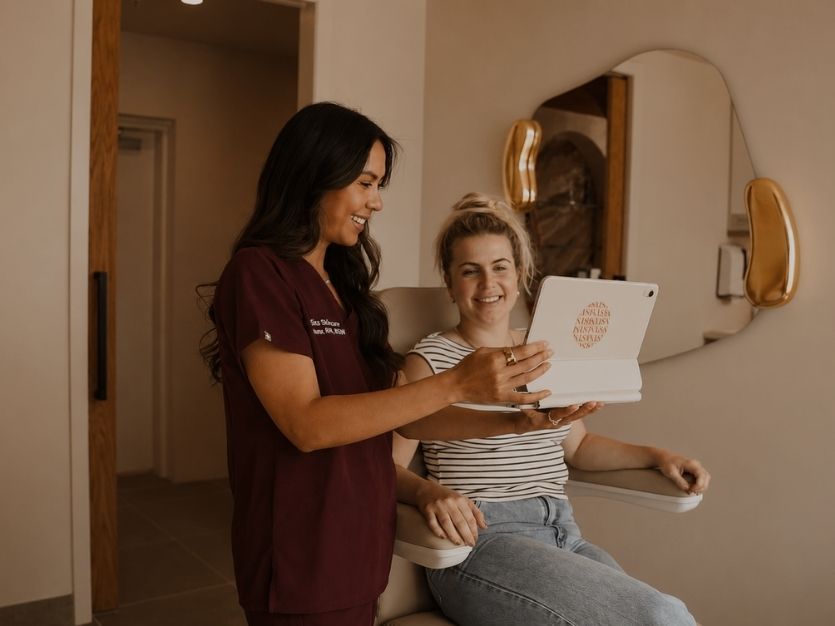 Personalised skin consultation at Sisä Skincare in Freshwater, Northern Beaches